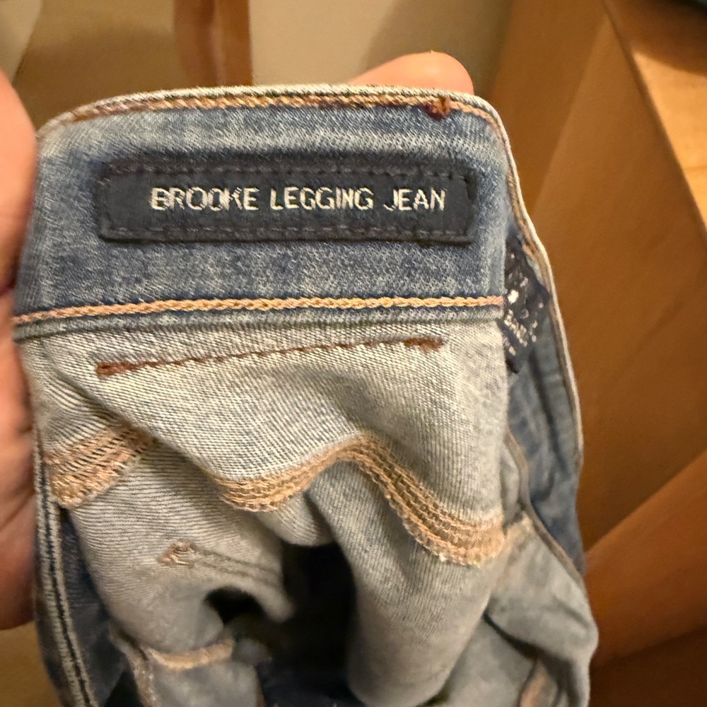Lucky Brand Women's Brooke Legging Blue Jeans - Picture 14 of 14